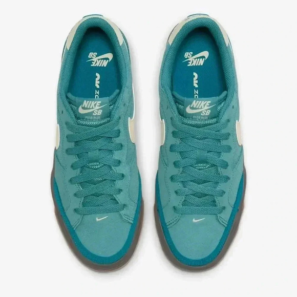 Nike SB Zoom Pogo Plus Size 6 Aqua - Picture 3 of 14